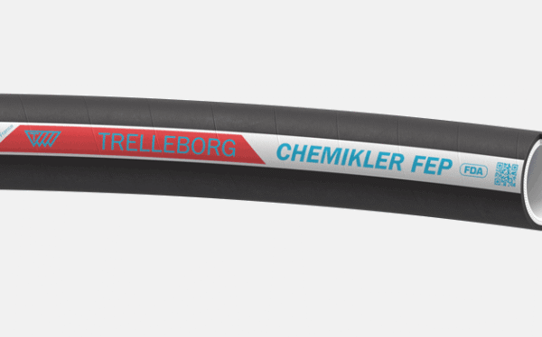 Wąż przemysłowy gumowy do chemii CHEMIKLER FEP