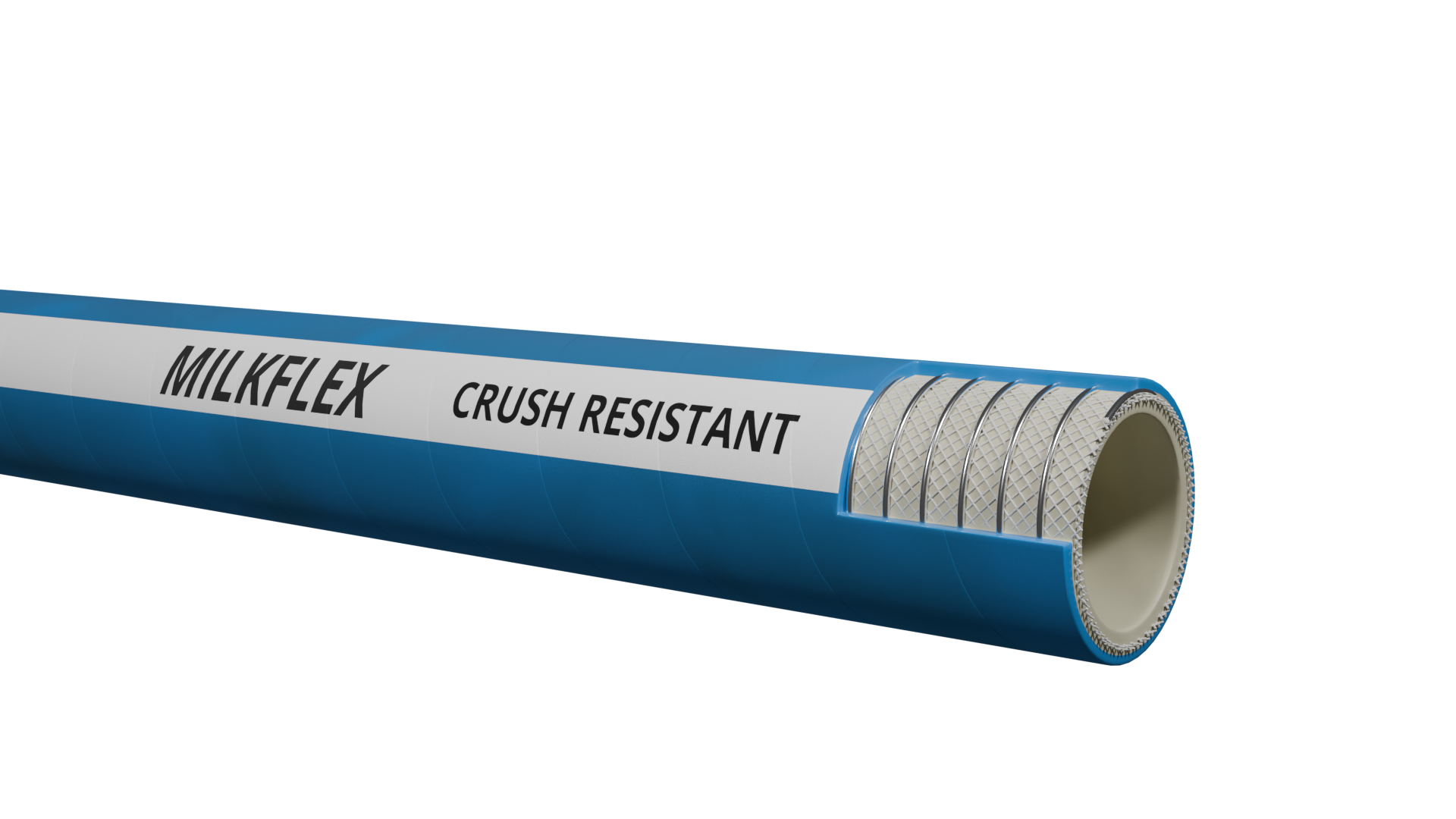 MILKFLEX_CRUSH_RESISTANT Milkflex Crush Resistant wąż gumowy przemysłowy do transportu mleka i produktów mlecznych - obrazek 1